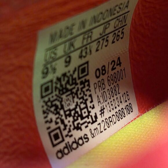 Adidas Predator Elite FG Soccer Cleats Red Pure Victory Pack ID3882 Men's 9.5 - Picture 7 of 7